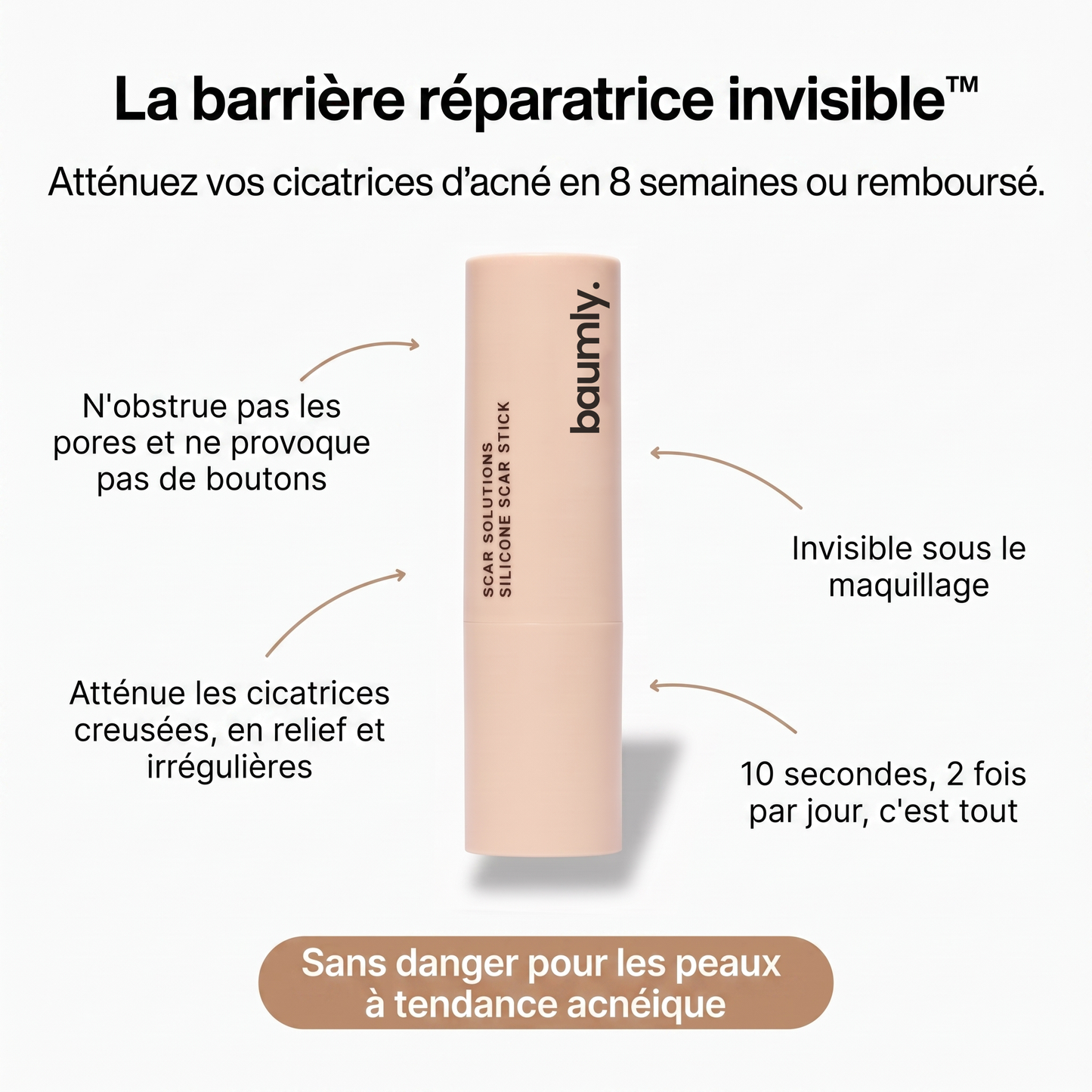 Renouveau cicatriciel - Silicone médical avancé