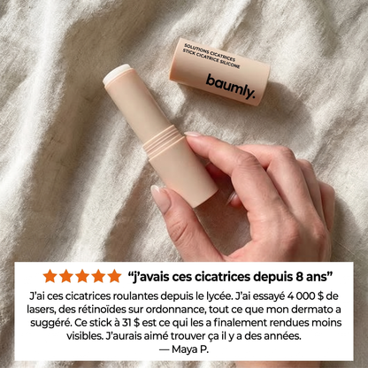 Stick clinique réparateur de cicatrices d'acné