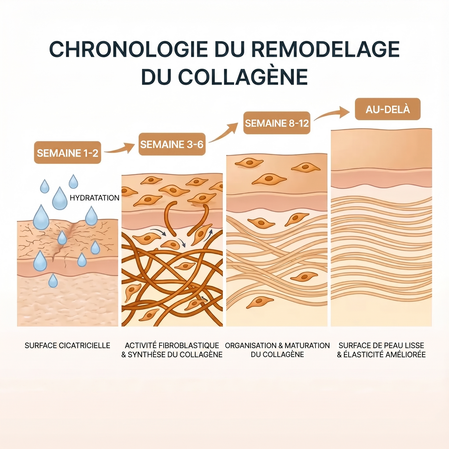 Stick clinique réparateur de cicatrices d'acné